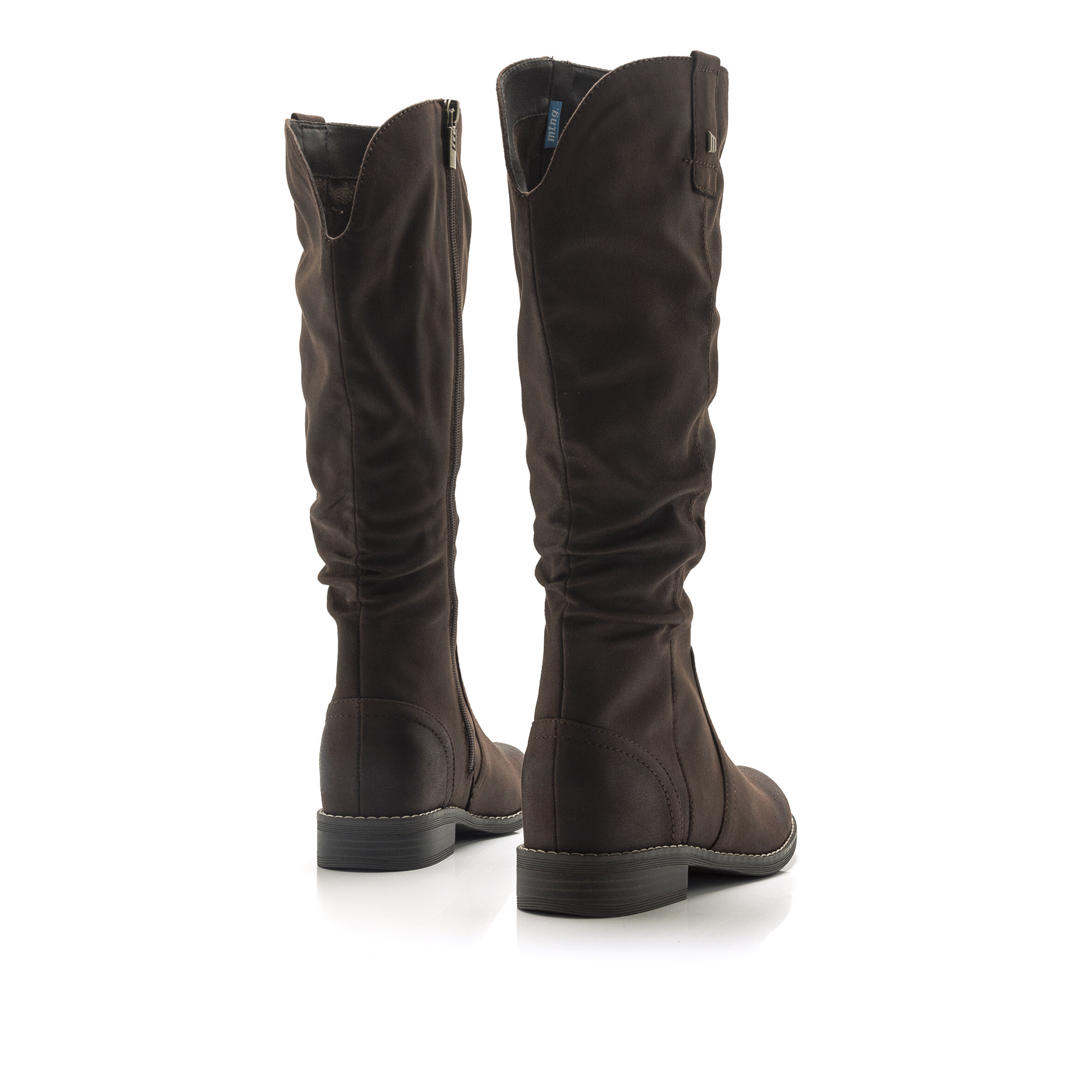 Botas marrones planas 2025 mujer